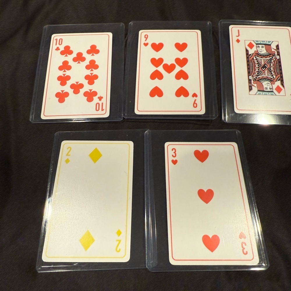 5 Christian Dior Novelty Playing Cards from 2024 Summer Set Protective Cases - Picture 3 of 15